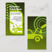 油変化ロイヤリティグリーン ロイヤリティカード (正面/裏面)