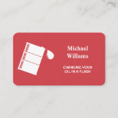 油変更 名刺 (正面)