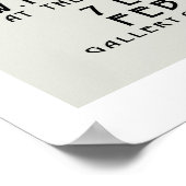 油彩画展 ポスター (角)