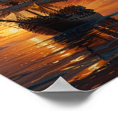 油彩画 ポスター (角)