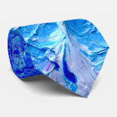 油彩画「リプチド#1」 ネクタイ (ロール)