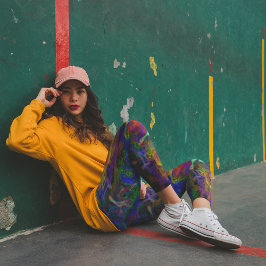 油性イグランジンクレギンス レギンス