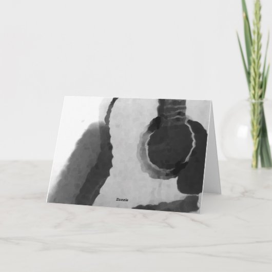 油性ギター カード (裏面)