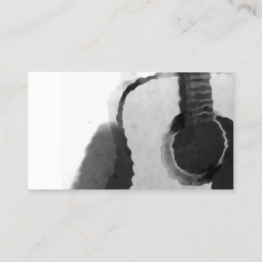 油性ギター 名刺 (裏面)