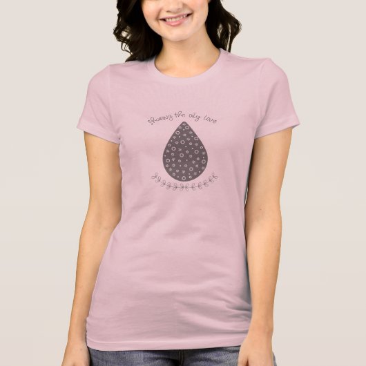 油性愛Tシャツの共有 Tシャツ (正面)