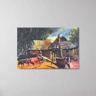 油抽出器: Raja Ravi Varma 絵画's キャンバスプリント