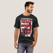 油掘削笑わされる破砕油田 Tシャツ (正面フル)