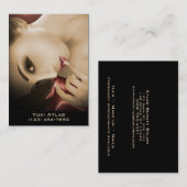 油木の名刺 予約カード (正面/裏面)