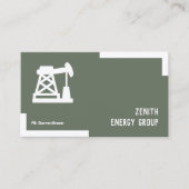 油業界QR 名刺 (正面)