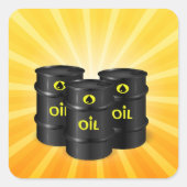 油樽 スクエアシール (正面)