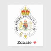 油河川保護局のバッジ シール (シート)