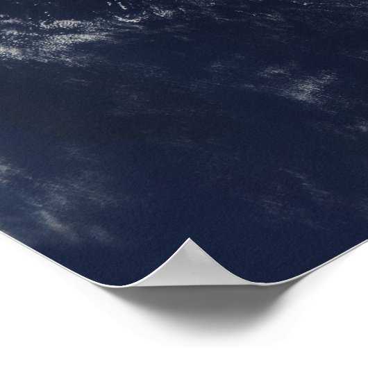 油流出の衛星表示 ポスター (角)