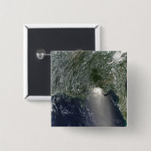 油流出の衛星表示 缶バッジ (正面&裏面)