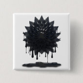 油流出 缶バッジ (正面)