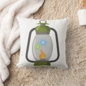 油灯 クッション (ブランケット)