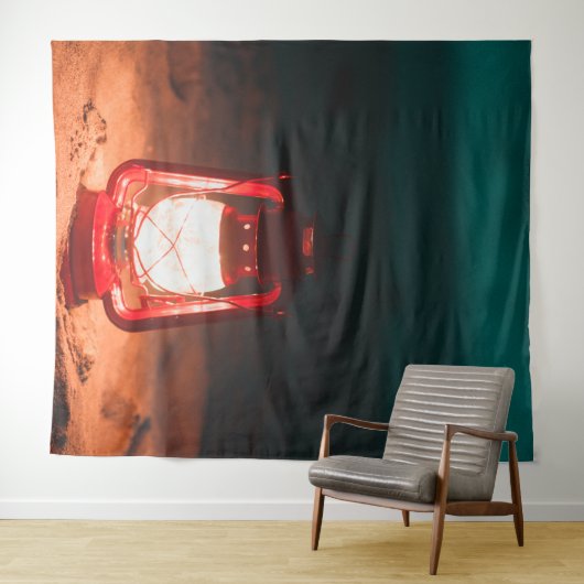 油灯 タペストリー (インサイチュ(横))