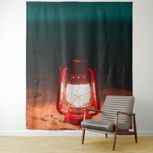 油灯 タペストリー (インサイチュ)