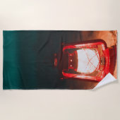 油灯 ビーチタオル (正面)