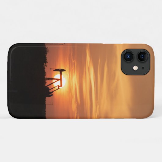 油田かぼちゃの電話ケース Case-Mate iPhoneケース (裏面(横))