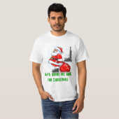 油田のクリスマスの願い Tシャツ (正面フル)