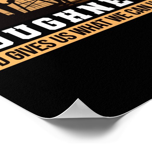 油田の労働者の荒首与え良い我々は何 ポスター (角)