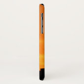 油田の改修サービス装備、オレンジ空の日没 Case-Mate iPhoneケース (裏面/左)