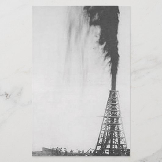 油田の文房具 便箋 (正面)