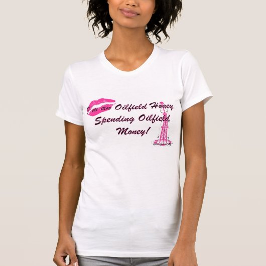 油田の蜂蜜 Tシャツ (正面)