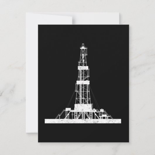 油田ドリラードリリングリグ (正面)