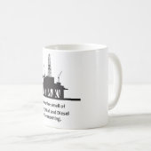 油田会社マンマグ コーヒーマグカップ (正面右)