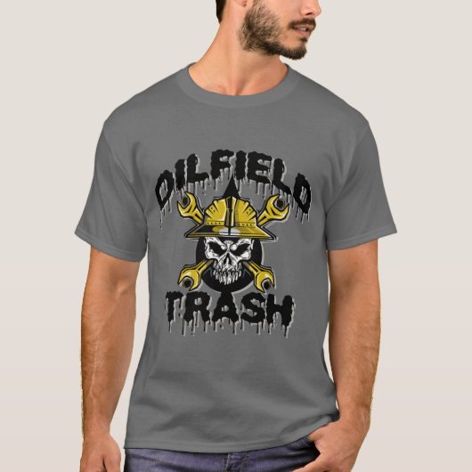 油田労働者 Tシャツ (正面)