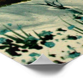 油砂丘ビーチ絵画ズオンキャンバス ポスター (角)