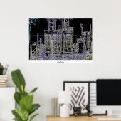 油精製所 ポスター (ホームオフィス)