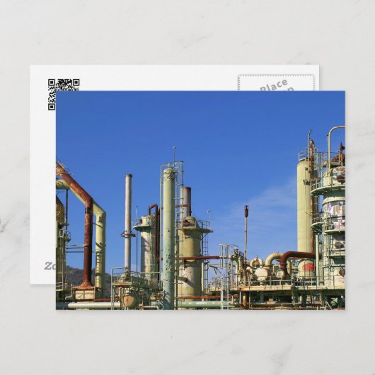 油精製所 ポストカード (正面/裏面)