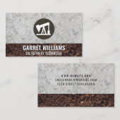 油精製所 名刺 (正面/裏面)