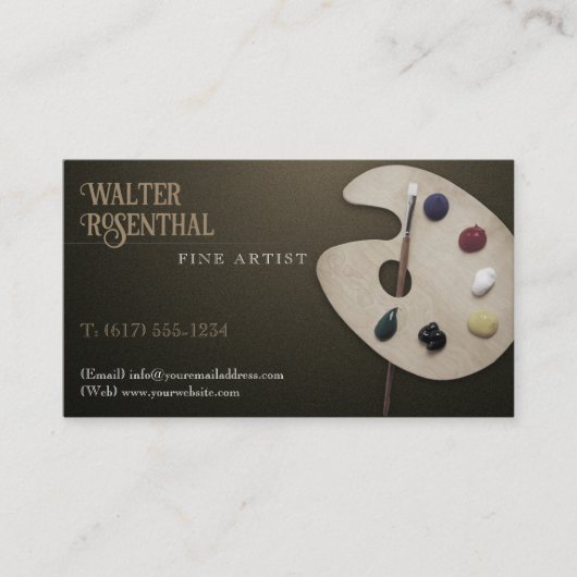 油素晴らし家 |プロフェッショナル 名刺 (正面)