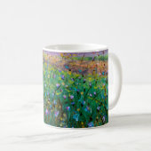  油絵という，花の美しい野花  コーヒーマグカップ (正面右)