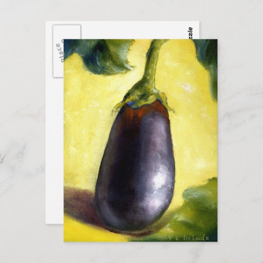 油絵のナスファインアート ポストカード (正面/裏面)