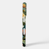 油絵の花の草原のカバー Case-Mate iPhoneケース (裏面 / 右)