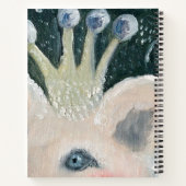 油絵を描の聖猫 ノートブック (裏面)