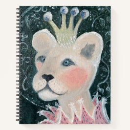 油絵を描の聖猫 ノートブック