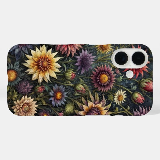 油絵を描の花の覆い Case-Mate iPhoneケース (裏面 (横))