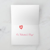 油絵を描バラ シーズンカード (内部)