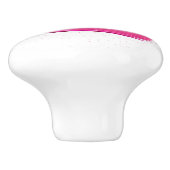 油絵を描ラヴ引用文ピンクデザイン セラミックノブ (側面)