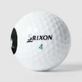 油絵を描レッドローズ ゴルフボール (ロゴ)