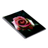油絵を描レッドローズ ノートブック (右側)