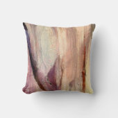 油絵を描抽象芸術の背景を閉じる。アートテクスチャ クッション (正面)