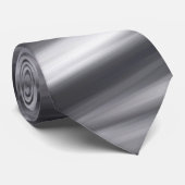油絵を描 – グレー、ホワイト、ブラックのシェード ネクタイ (ロール)