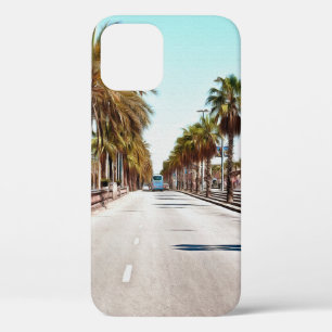 油絵を描.模倣。イラストレーション。ブロード通りa iPhone 12ケース