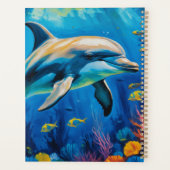 油絵イルカ プランナー手帳 (裏面)